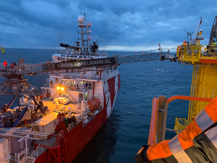 VOS Stone operating at Hohe See Offshore Wind Farm
