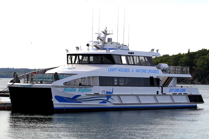 Incat Crowther delivers high end catamaran ferries to service Bar Harbor
