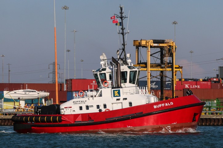 Kotug Smit Towage takes newly-built ATD 2412 Twin Fin tug ‘Buffalo ...