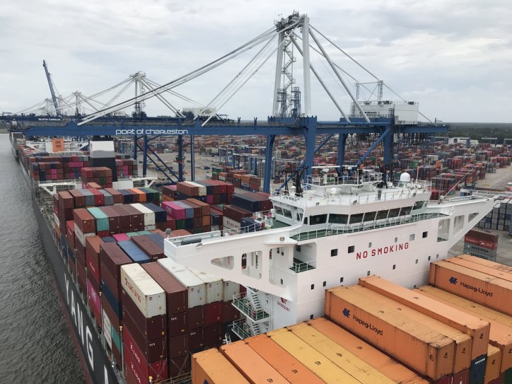 South Carolina Ports Authority Reports 10 Percent Volume Growth