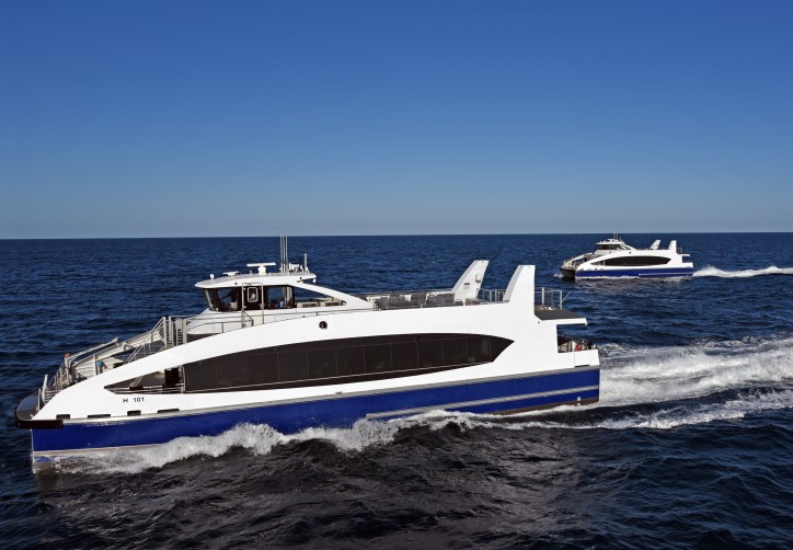 Metal Shark Delivers First Two NYC Ferries