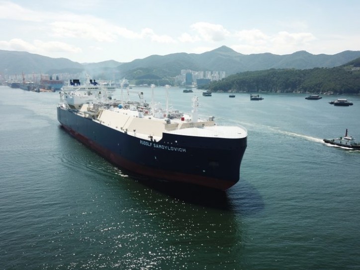 Ice-Class LNG carrier Rudolph Samoylovich delivered to customer
