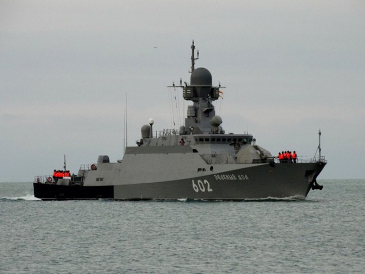 Russian naval strike force starts anti-terror drills in the Mediterranean