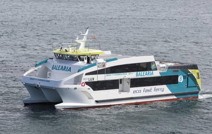 GONDAN delivered the second GRP ecofast ferry to Baleària