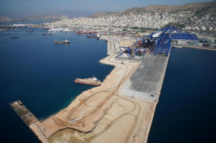 Pier III of COSCO Piraeus Container Terminal (PCT) 