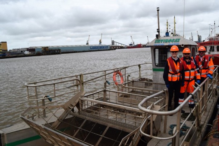 Making shampoo bottles from marine plastics around Hull and Goole Ports