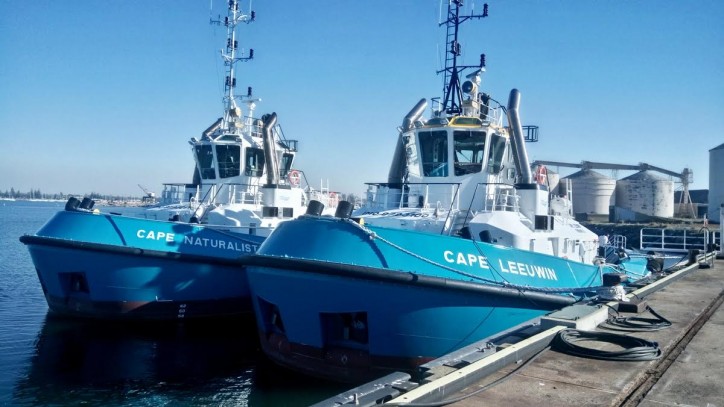 Two Damen Azimuth Tractor Drive (ATD) Tugs 2412 delivered to Western Australia