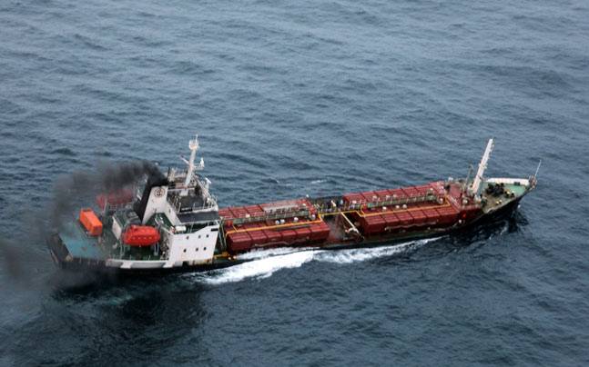 Indian Navy Rushes To Assist Bitumen Tanker Taking On Water