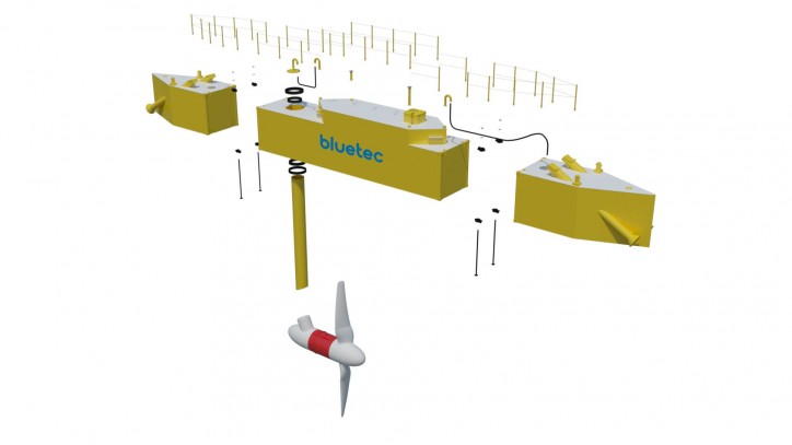 First BlueTEC Tidal Energy Platform In The World Becomes Operational