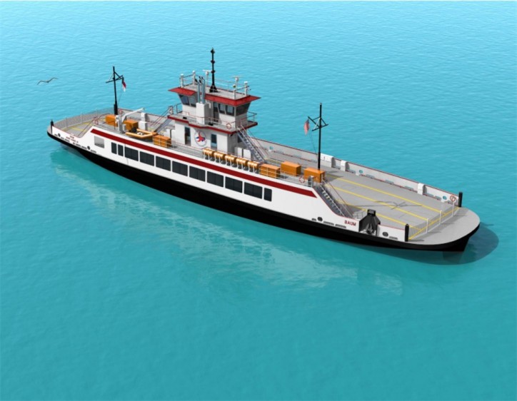 Elliott Bay Design Group designs new class of ferry for North Carolina Department of Transportation