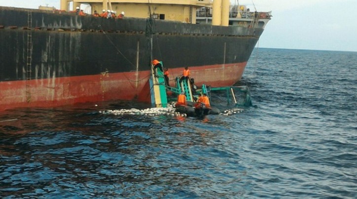 Three dead, 12 missing after collision between cargo ship and fishing vessel off Indonesia