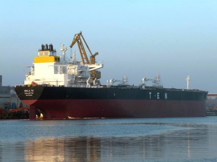 Tsakos Energy Navigation Announces Delivery and Charter Of Aframax Tanker Sola TS 