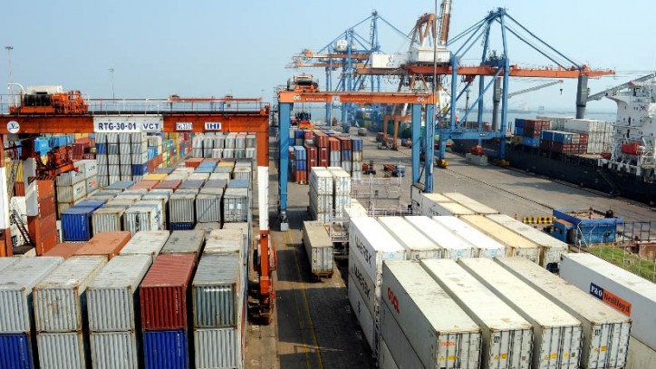 Bangladeshi man found locked in container at Vizag port