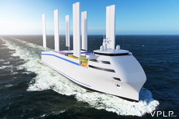 Energy Observer Vessel Fitted with Oceanwings® Wingsails, the Solution Devised by VPLP and CNIM to Decarbonize Maritime Transport