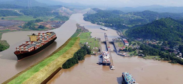 Expanded Panama Canal first lock set for filling with water