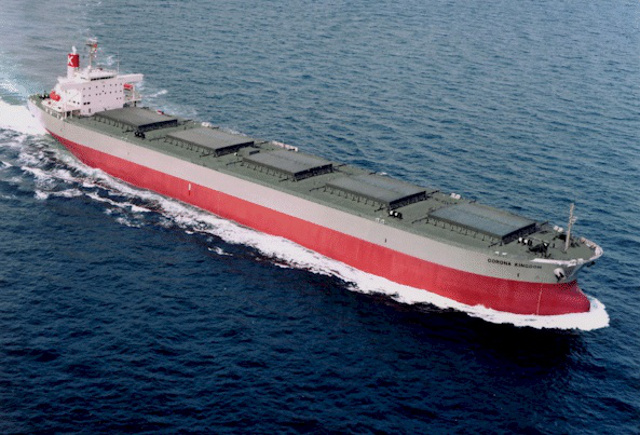 K Line takes delivery of new coal carrier - Corona Utility