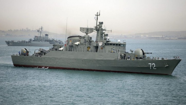 Iran’s Naval Drill Begins East of Hormuz Strait