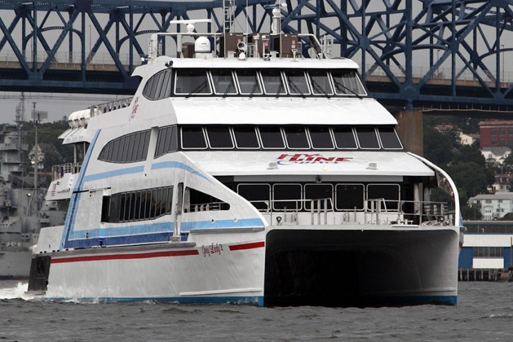 Evolutionary Catamaran Ferry Delivered to Hyline Cruises