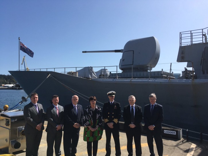 Seaspan Shipyards Celebrates Handover of HMNZS Te Kaha