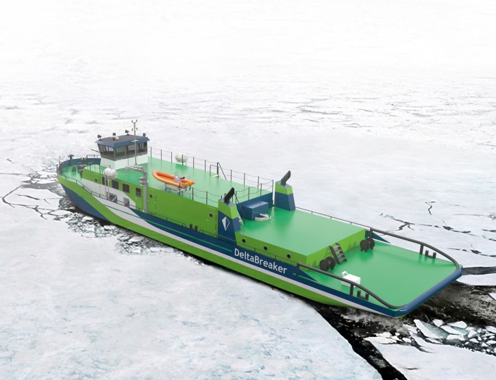 Deltamarin reveals DeltaBreaker ship design – A timely development for inland waterways