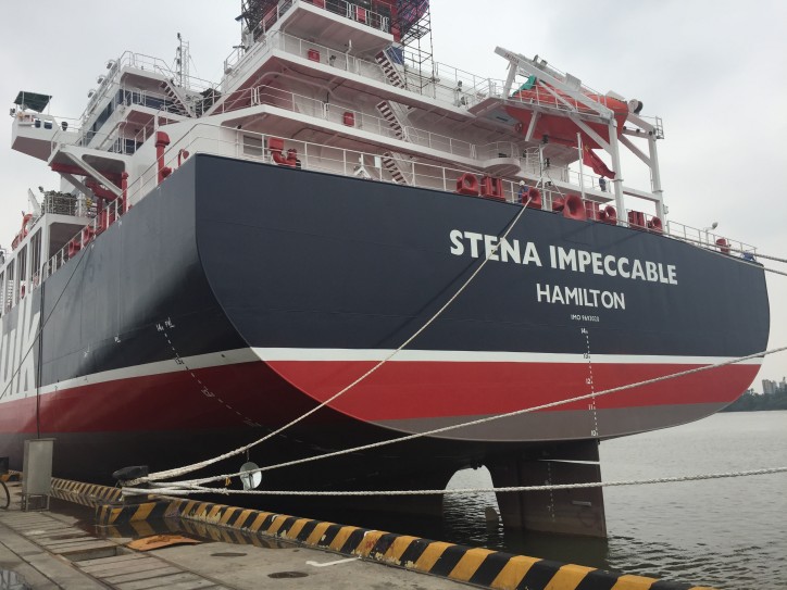 IMOIIMAX tanker Stena Impeccable Delivered To Stena Bulk