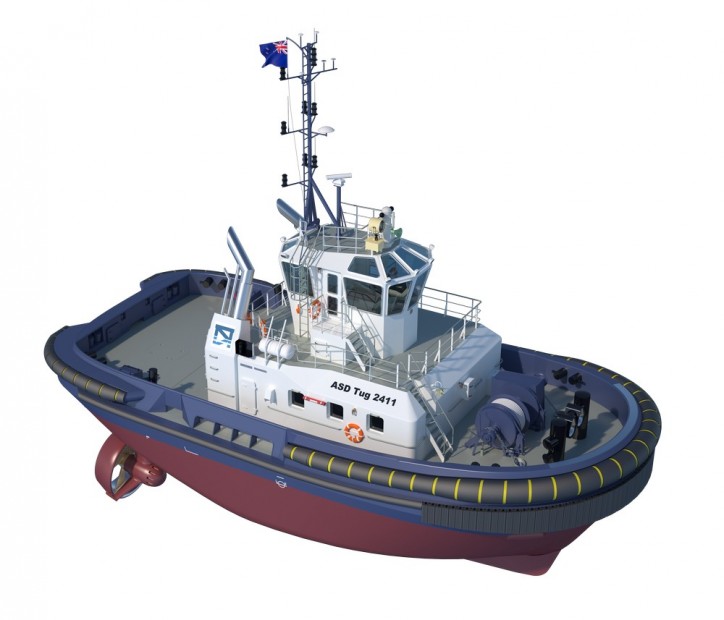 Damen signs with Port Nelson for ASD Tug 2411