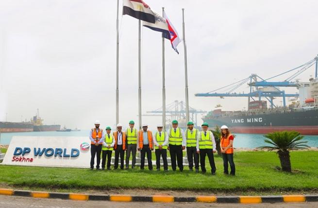 DP World Sokhna Welcomes Inaugural Vessel of New Shipping Alliance