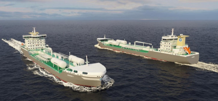 Gloryholder LGM signed contract for supply of LNG fuel gas systems to two 22,000 DWT Dual fueled Chemical Tankers