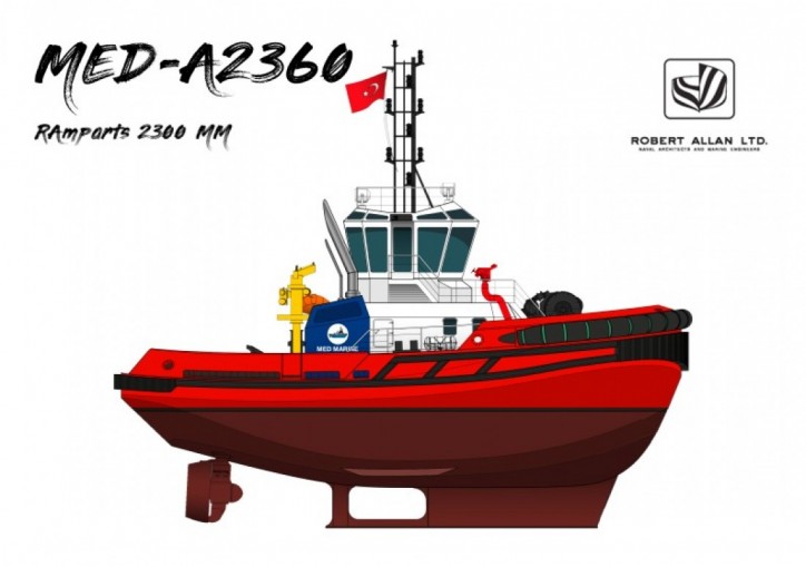 Second Tugboat From Med Marine To America In 2019