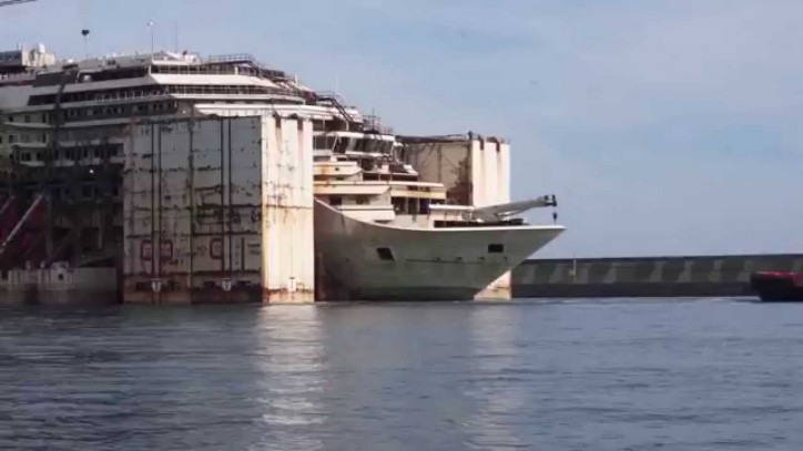 Costa Concordia Dismantling Completed in Italy