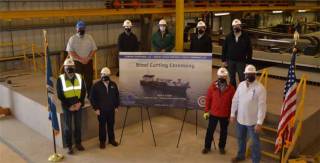 Conrad hosts steel cutting ceremony for GLDD