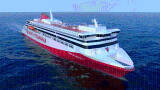 Construction of the world’s southernmost LNG-powered car and passenger ferry started at Rauma, Finland