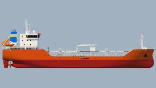 Steel Cutting of 2 FKAB-designed 4000 DWT Stainless Steel Tankers