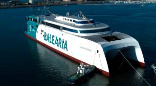 Baleària’s LNG ferry set for sea trials