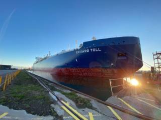Spotted: Eduard Toll Drydock at Fayard Shipyard, Denmark