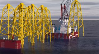 OHT to transport and install foundations at Dogger Bank Wind Farms