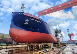 Avenir Allegiance – World’s Largest Dual-Purpose LNG Supply And Bunkering Vessel Launched