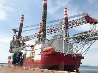 SEP Vessel Seajacks Zaratan Starts Foundation Work on Akita-Noshiro Wind Farm