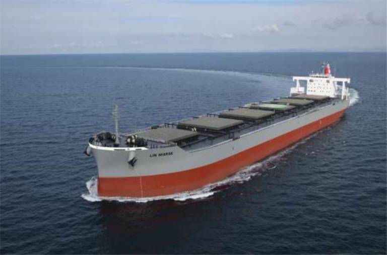 K Line Takes Delivery of 90,000-dwt Bulk Carrier LIN MIARAK - VesselFinder