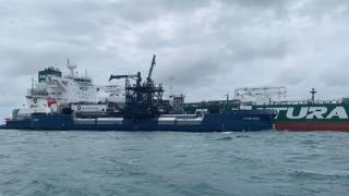 Sovcomflot and Shell performed a landmark 150th marine LNG fuelling operation for SCF’s ‘Green Funnel’ Aframax tankers