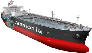 Ammonia-Fueled Ammonia Gas Carrier Obtained AiP from Classification Society ClassNK