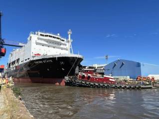 Philly Shipyard Launches First Training Ship Empire State