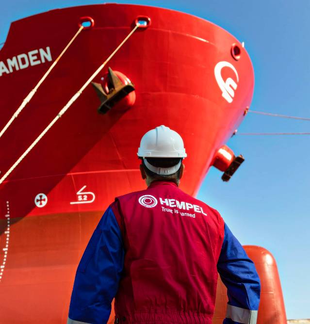 Hempel coats 3000 ships with flagship hull coating, Hempaguard