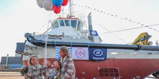 Jan De Nul Launches New Water Injection Dredger Cosette In the Netherlands