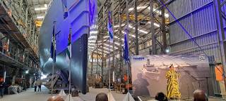 Damen Shipyards Cape Town celebrates blessing ceremony  for second MMIPV