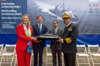 Construction started of two OPV 2600 vessels for Pakistan Navy