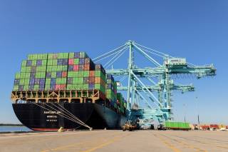 JAXPORT welcomes the first SeaLead ship on the global ocean carrier’s revised Asia to East Coast (AEC) container service