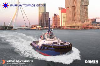 Damen ASD 2312 tug for Fairplay Towage