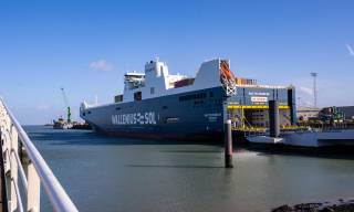 ConRo vessel Baltic Enabler named in Zeebrugge