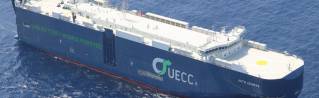UECC’s Second Dual-fuel LNG Battery Hybrid PCTC Christened